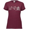 3067 Ladies' Extra Soft Triblend T-Shirt Thumbnail